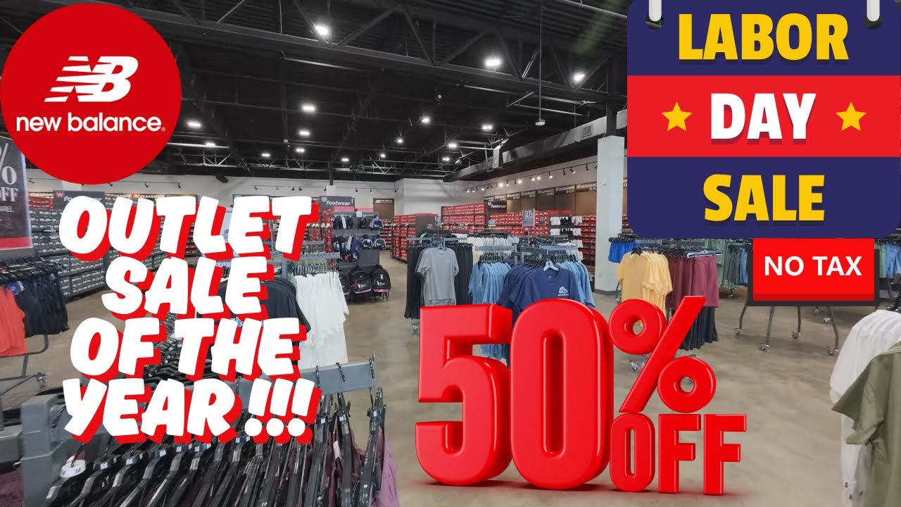 🔥 WHY YOU SHOULD BUY NEW BALANCE AT THE OUTLET!! | LABOR DAY 50% OFF SALE SHOPPING DEALS