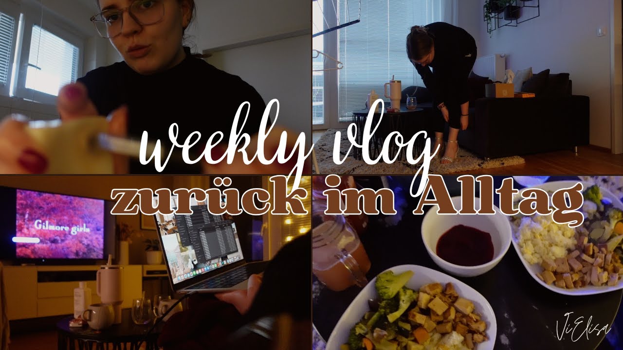 Zurück in den Alltag: Neue Rezepte & Sportroutine, ehrliche Einblicke & cozy vibes ✨🥮 | weekly vlog
