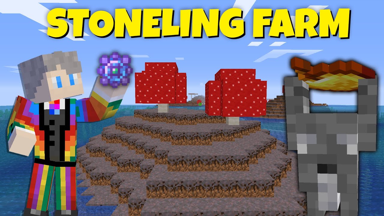 How to Build a Stoneling Farm (1.16)  - Vault Hunters Quick Guide