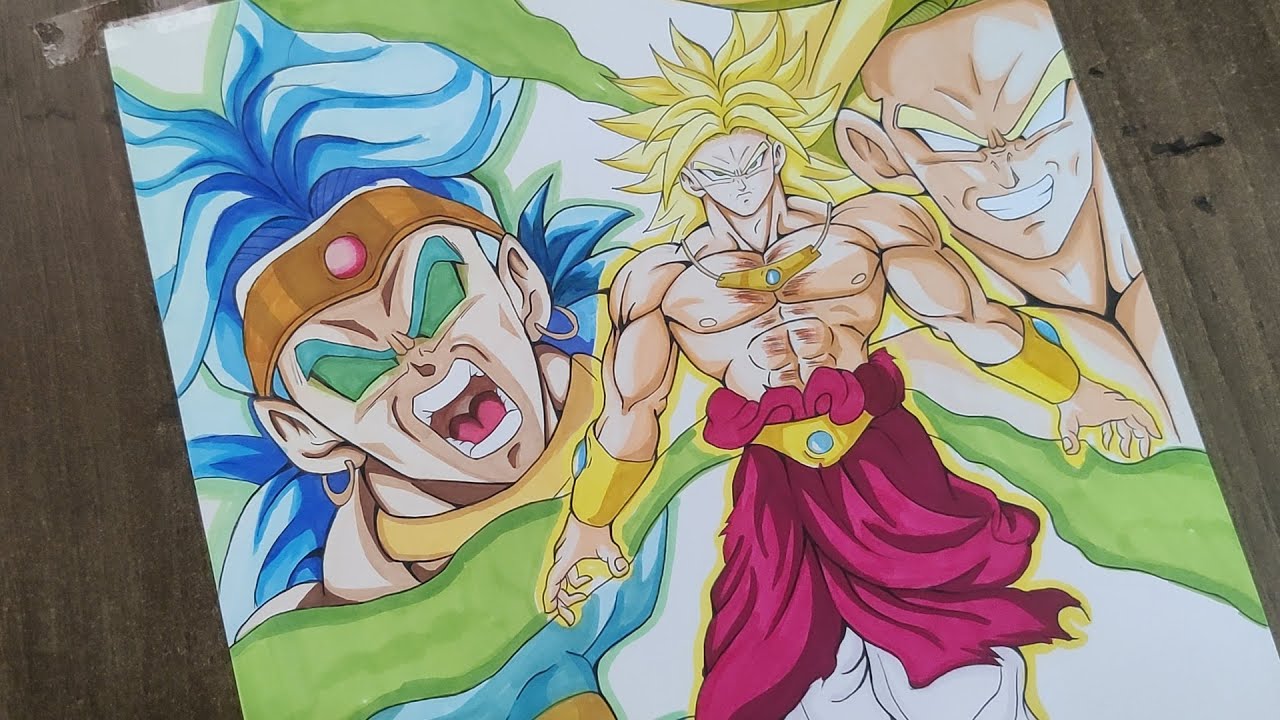 Drawing Z Broly