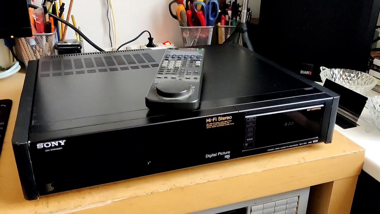 Sony SLV-815 - videoregistratore VHS Hi-Fi stereo TOP!