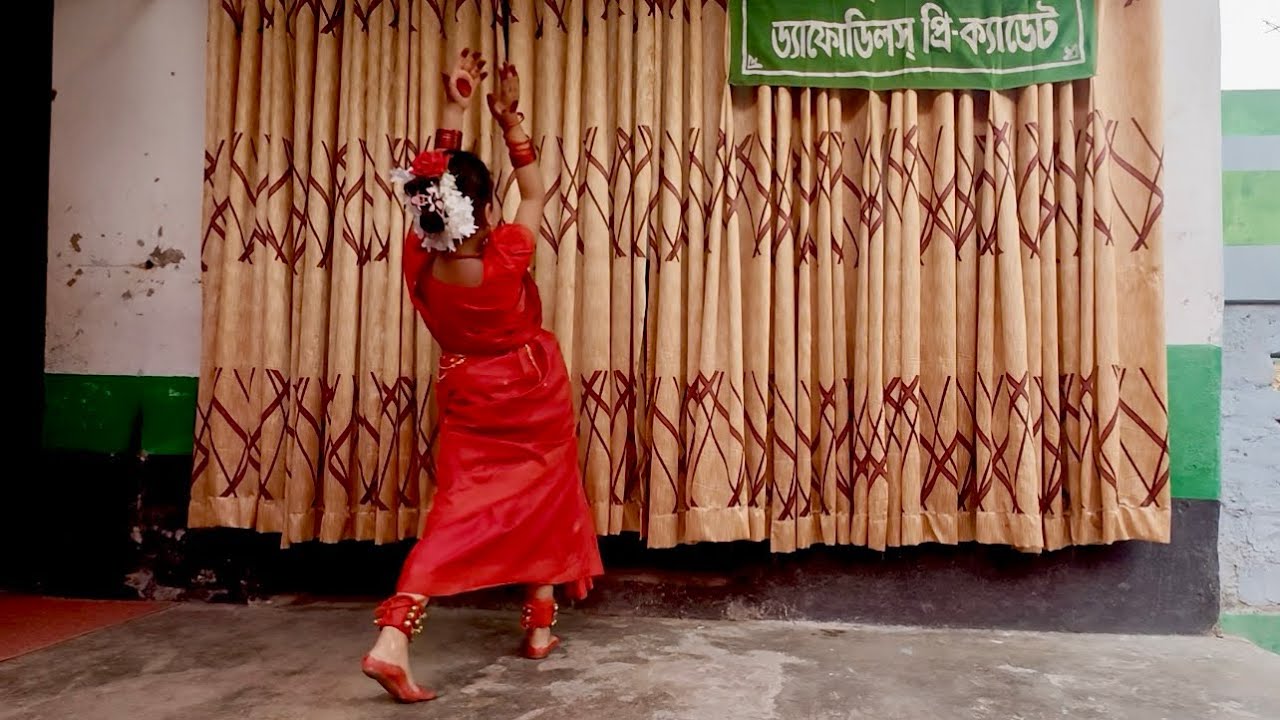 লাল শাড়ি পিন্দি বালা 💃 | বার্ষিক নৃত্য প্রতিযোগিতা ২০২৬ ❤️ Daffodils Pre-Cadet School, Santahar