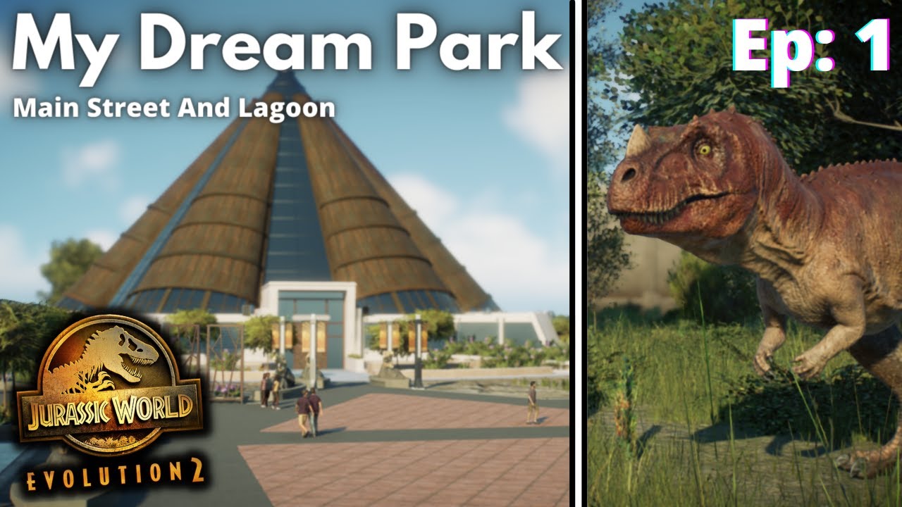 Beautiful JWE2 Mainstreet | Ep: 1 (My Dream Park Series) - JWE2 Unmodded