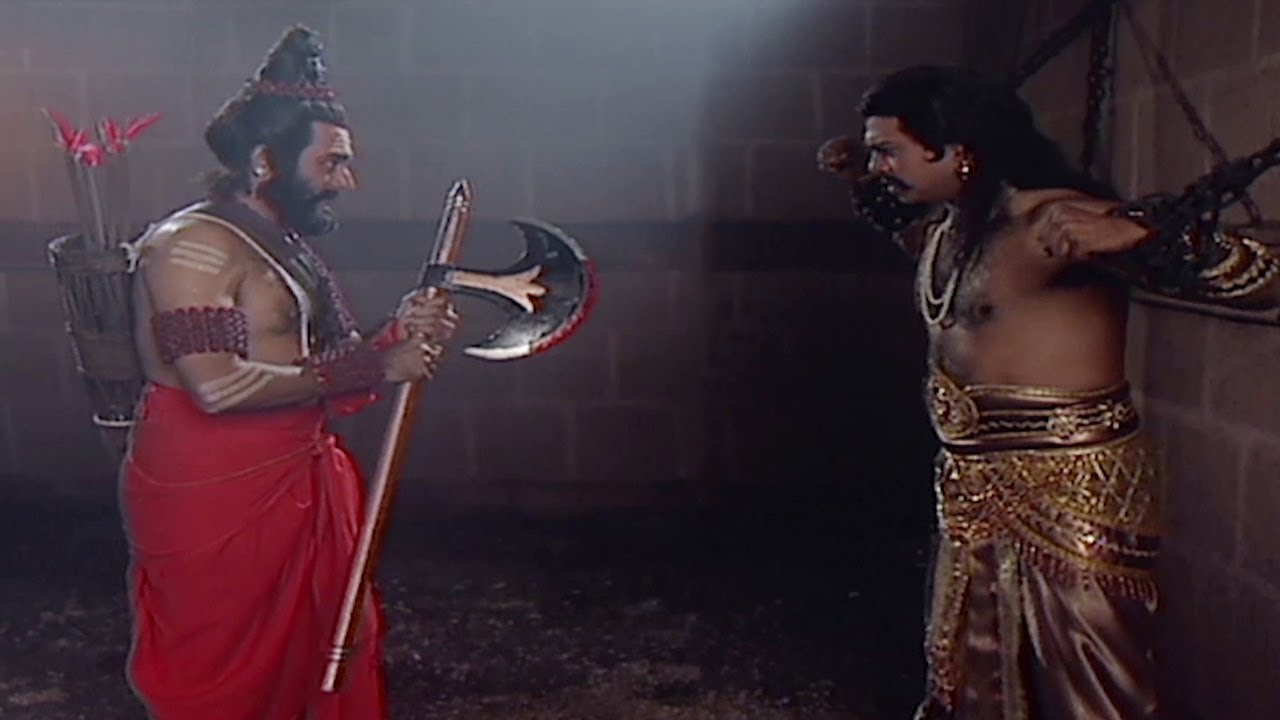 परशुराम ने रावण को भगवान शिव के कहने पर कैसे बचाया | विष्णुपुराण कथा | AR Entertainments