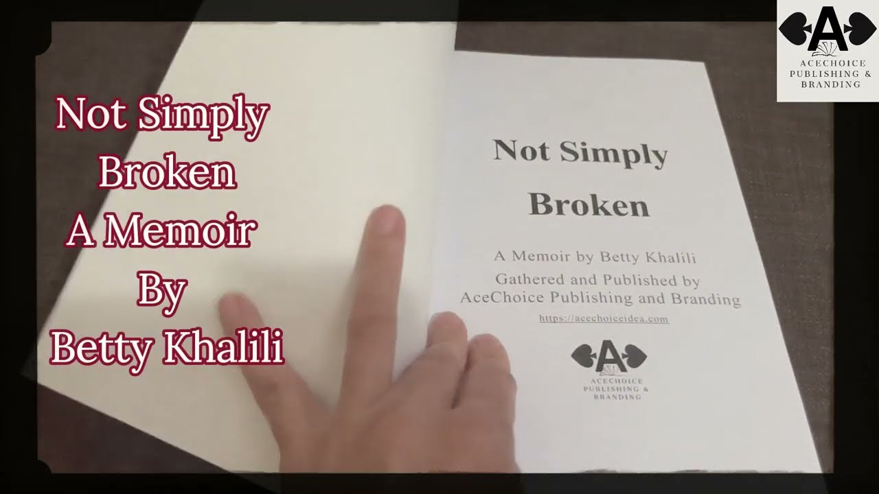 🔥Not Simply Broken by Betty Khalili Bestselling Author