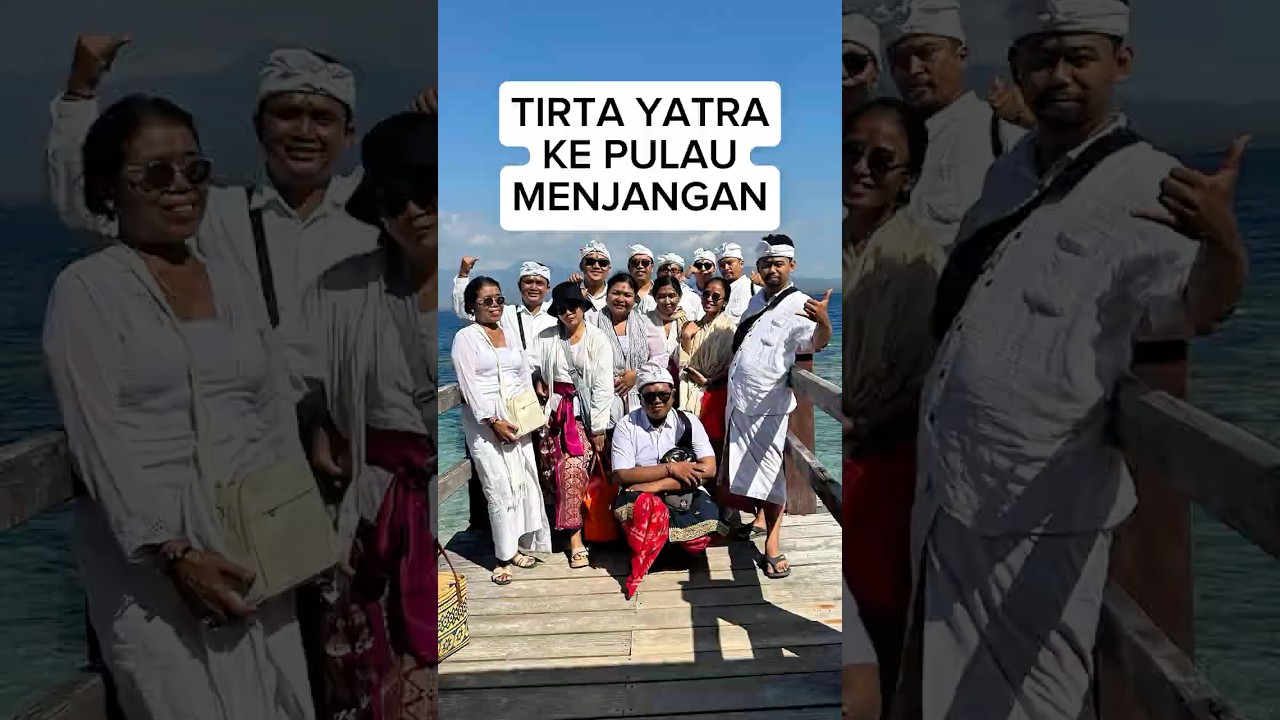 Tirta Yatra ke Pulau Menjangan #pulaumenjangan #tirtayatra #tirtayatrapulaumenjangan