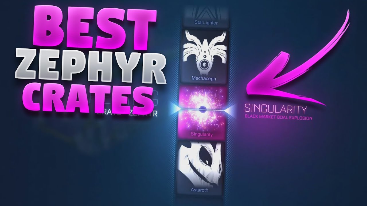 Best Zephyr Crate Openings On Rocket League