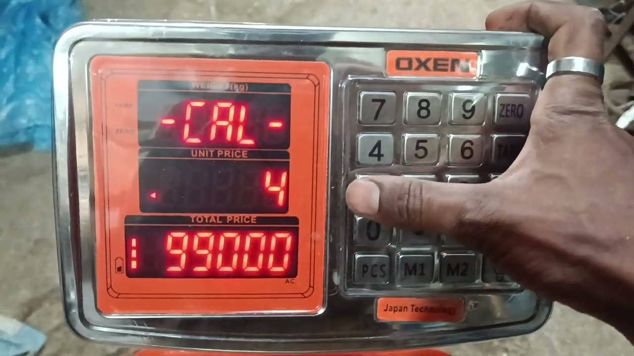 OXEN SS DS WEIGHING INDICATOR  10 GRAM TO 350 KG CALIBRATION