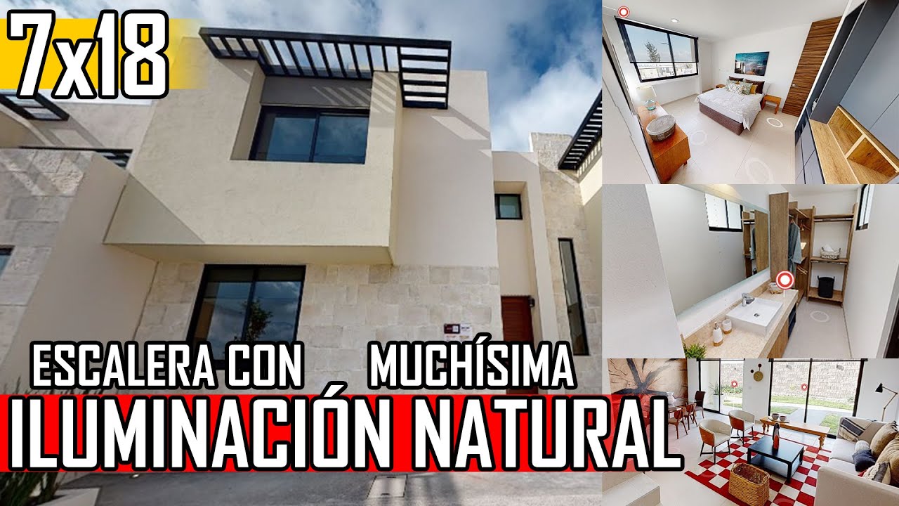 🔥🛌CASA DE 7x18  (2 recámaras y una INCREÍBLE LUZ NATURAL) ZIBATA