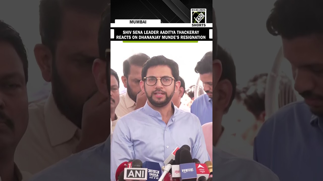 Resignation not enough: Shiv Sena (UBT) leader Aaditya Thackeray after Dhananjay Munde steps down
