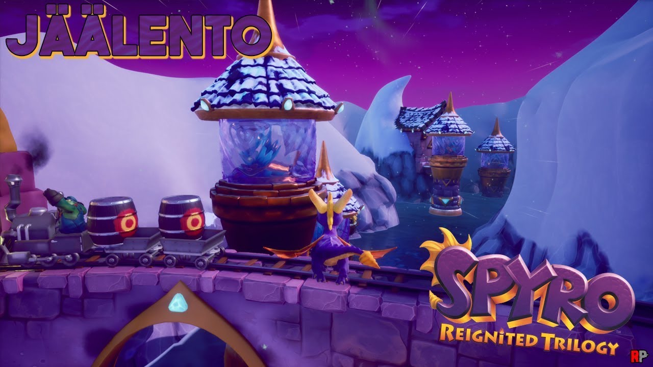 Spyro The Dragon - Jäälento (Läpipeluu)