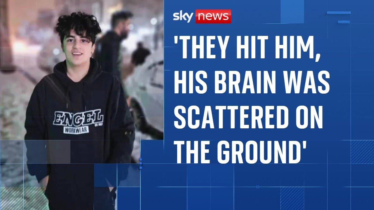 Sky hears harrowing details of the killing of a teenage Iranian protester