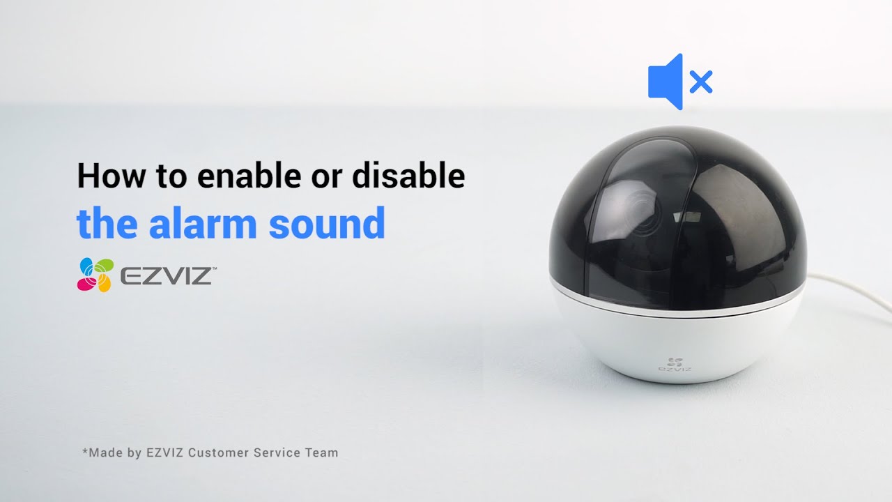 How to enable or disable the alarm sound