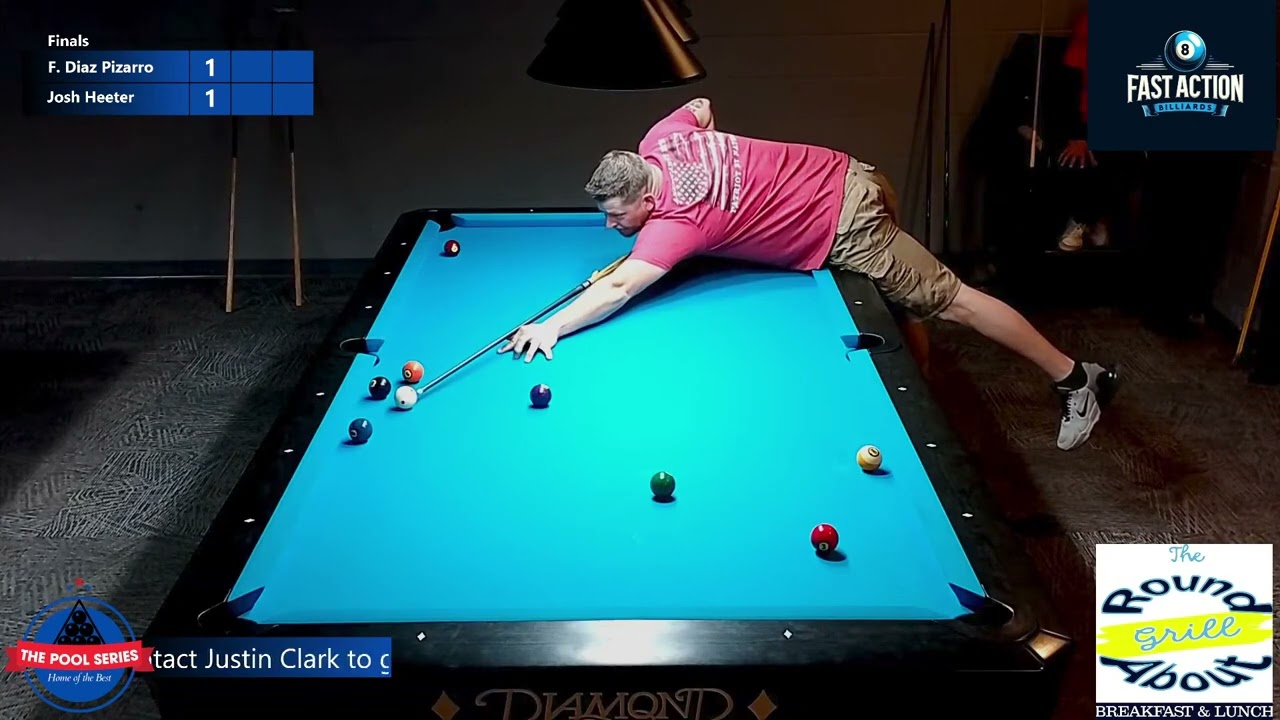 Francisco Diaz-Pizarro vs Josh Heeter - 10 Ball Tournament - FINALS - Points Event #4 - 3/22/25