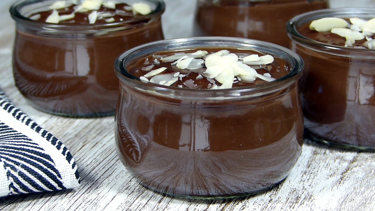Pudin de CHOCOLATE 👌 ¡Postre Fácil 100%! ✅