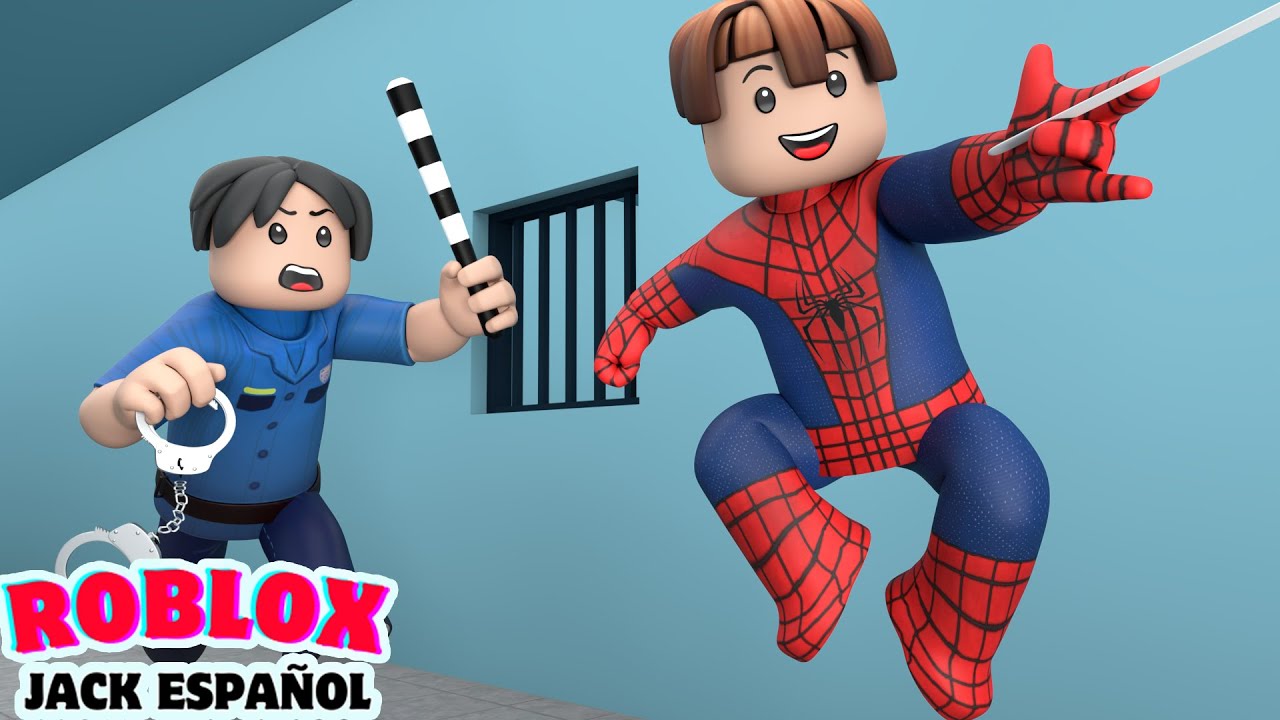 ROBLOX Brookhaven 🏡RP: SPIDER-MAN Escapa de la Prisión - ¡Aventura Épica! (Animación de Roblox)