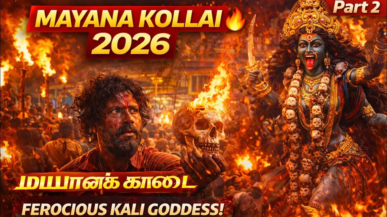 MAYANA KOLLAI 2026 🔥 Melmalayanur Angala Parameswari Temple | Insane Night Festival Vibes
