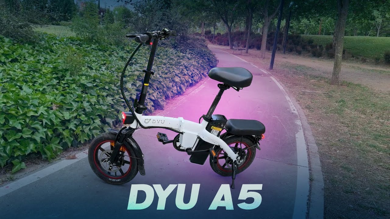 Esta POTENTE BICICLETA se puede DOBLAR y cuesta menos de 580€ | Review DYU A5