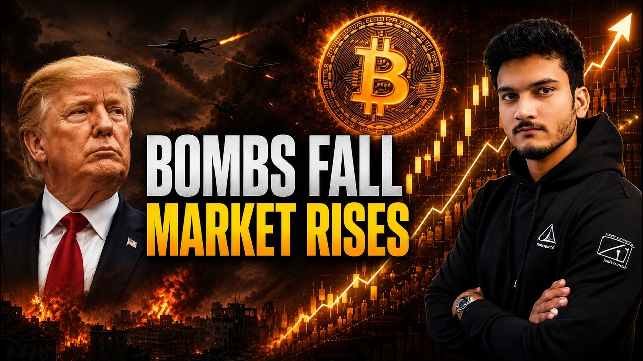 US Starts the war again But Markets GO UP?? | Bitcoin Crypto next move analysis
