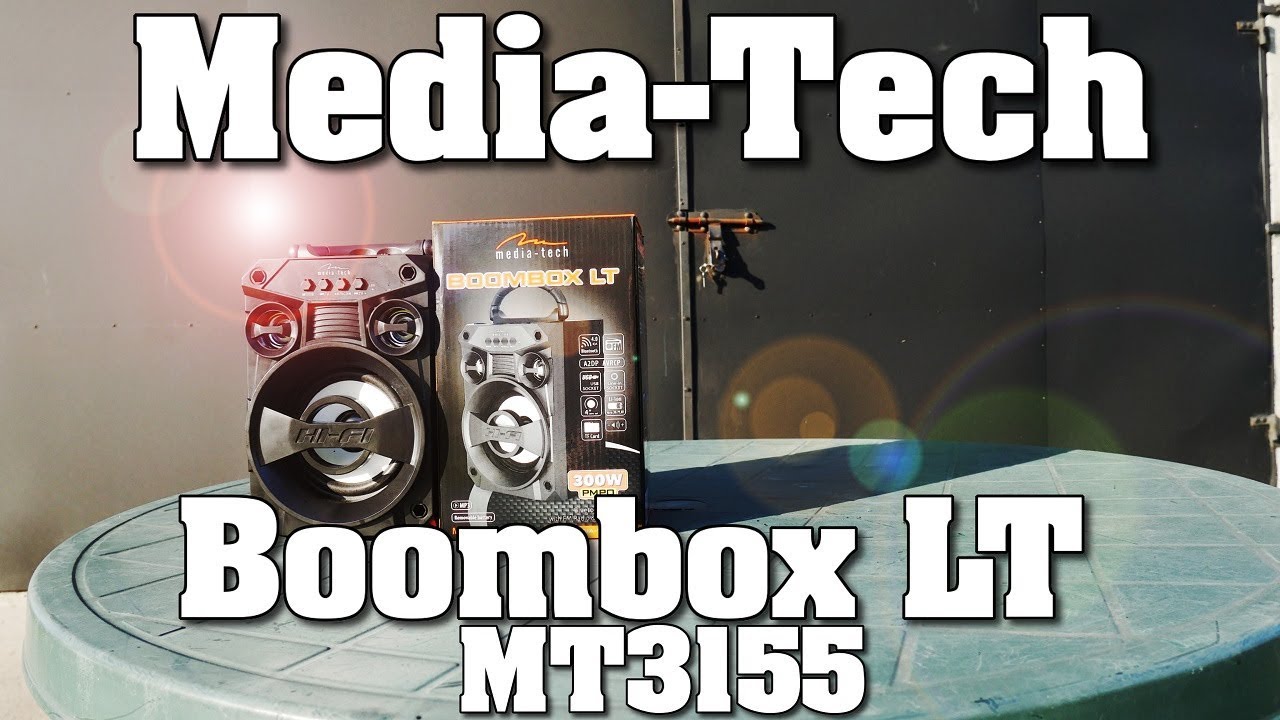 Media-Tech Boombox LT MT3155 - test, recenzja taniego głośnika bluetooth