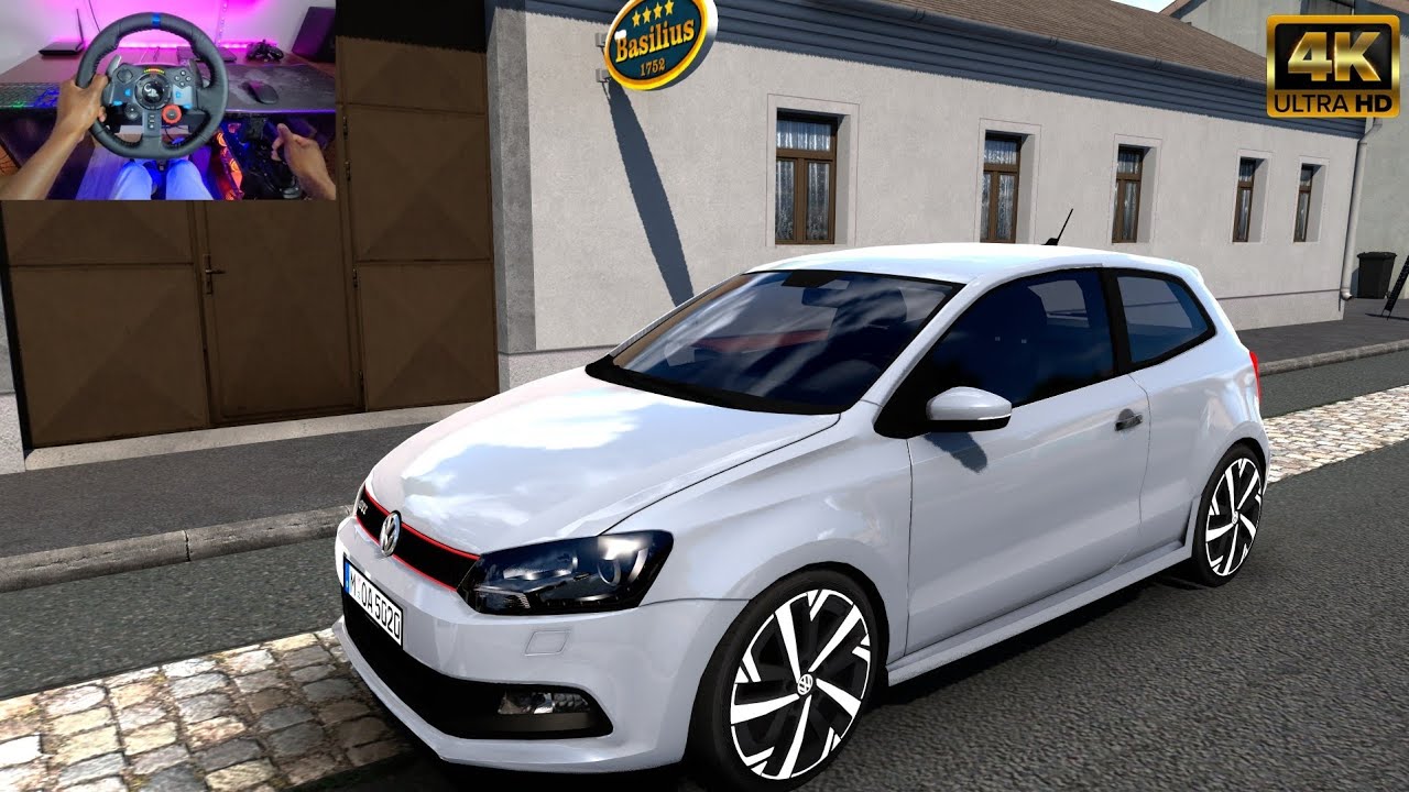 Volkswagen Polo GTI Mk5 - Euro Truck Simulator 2 | ETS2 1.49 | Logitech G29 Gameplay