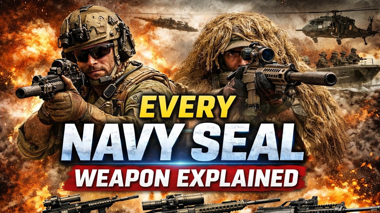 Every Weapon Used by Navy SEALs in Combat | US Special Forces Guns  #NavySEALs  #NavySEALWeapons