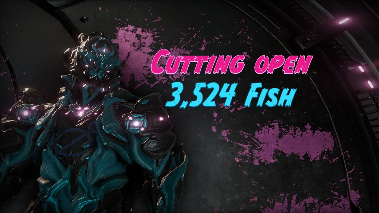 Warframe - Cutting Open 3,524 Fish in Heart of Deimos