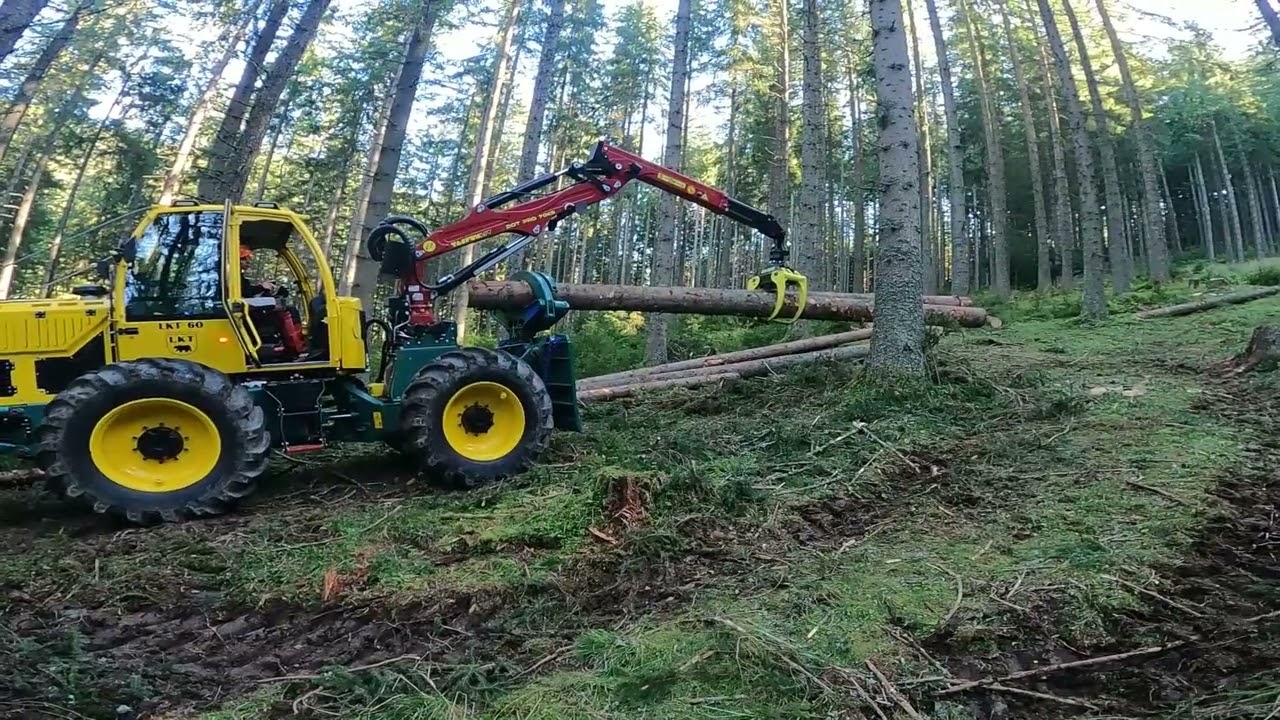 Austrofoma 2023- Ukážka lesných strojov časť. 3// Demonstration of forest machines part. 3