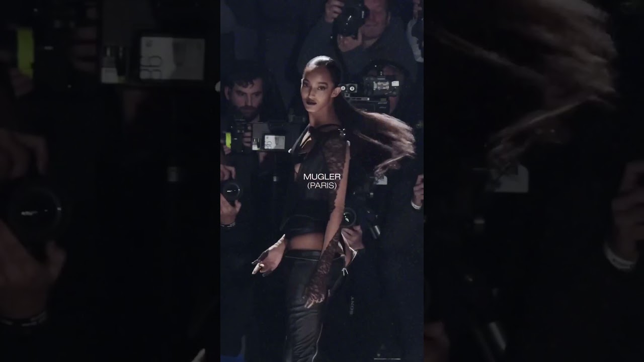 #9 OF THE TOP BLACK RUNWAY MODELS FOR FALL 2023. 