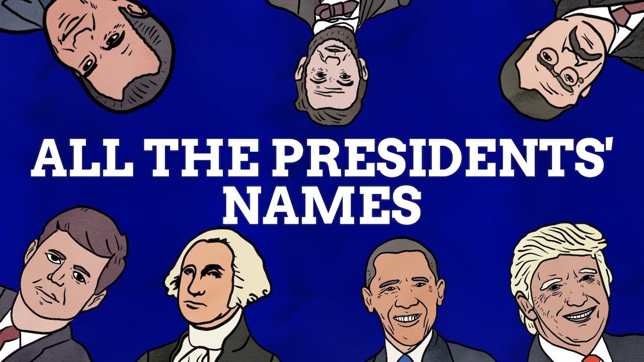 A Breakdown Of The U.S. Presidents' Names
