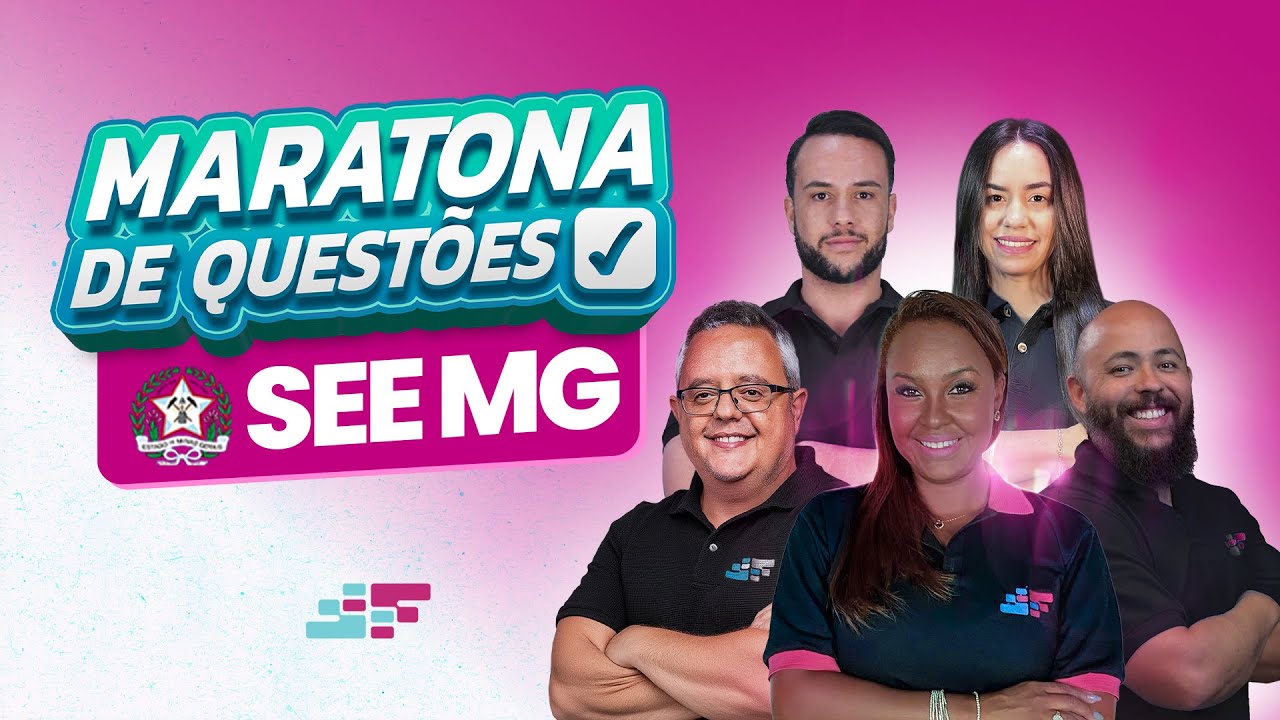🎯 MARATONA DE QUESTÕES SEE MG – Banca CONSULPLAN 🎯