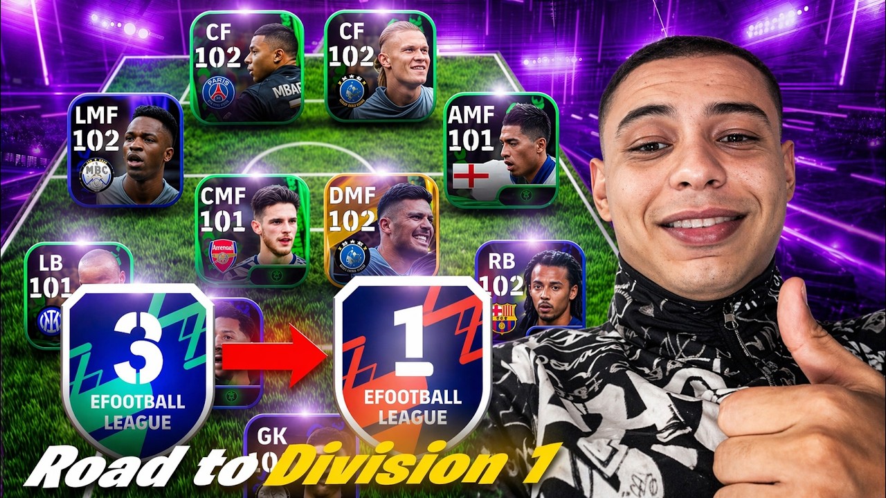 ⚽ eFootball Mobile 12H Stream – Road to Division 1