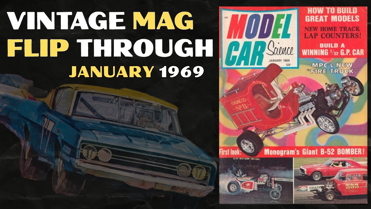 Январь 1969 г. Наука о моделях автомобилей — Как создавать великолепные модели!
