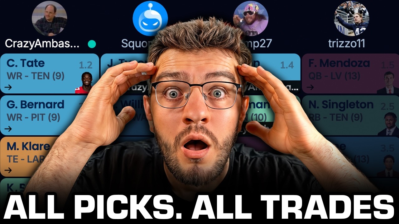 Every Rookie Pick & Trade I&rsquo;ve Made in 2026 (So Far)