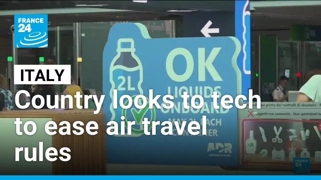 'Anybody&nbsp;could&nbsp;board': Mixed reactions as Italy eases air travel restrictions &bull; FRANCE 24