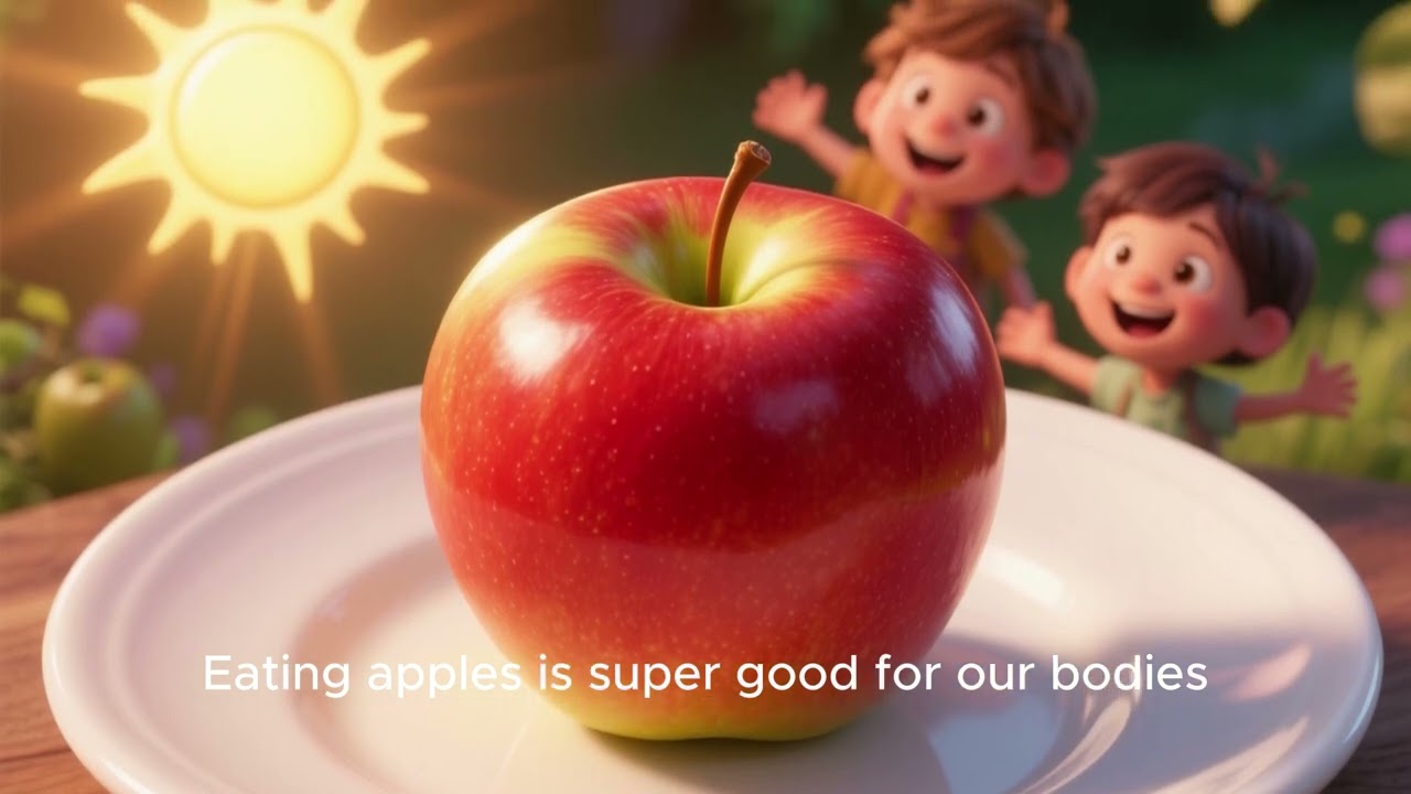 Learn Apple Fruit for Kids | Fruits for Toddlers | Kids Learning Academy