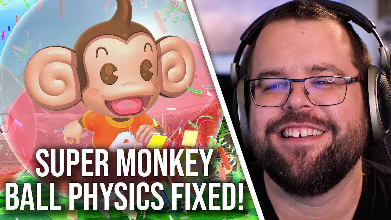 Super Monkey Ball Switch: Borked Unity Physics Fixed!