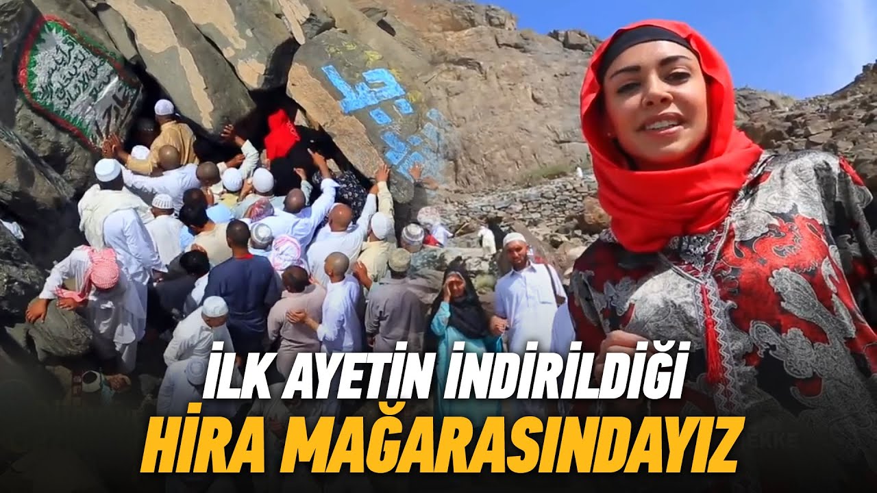 Peygamber Efendimizin İnzivaya Çekildiği Nur Dağı'ndaki Hira Mağarasındayız
