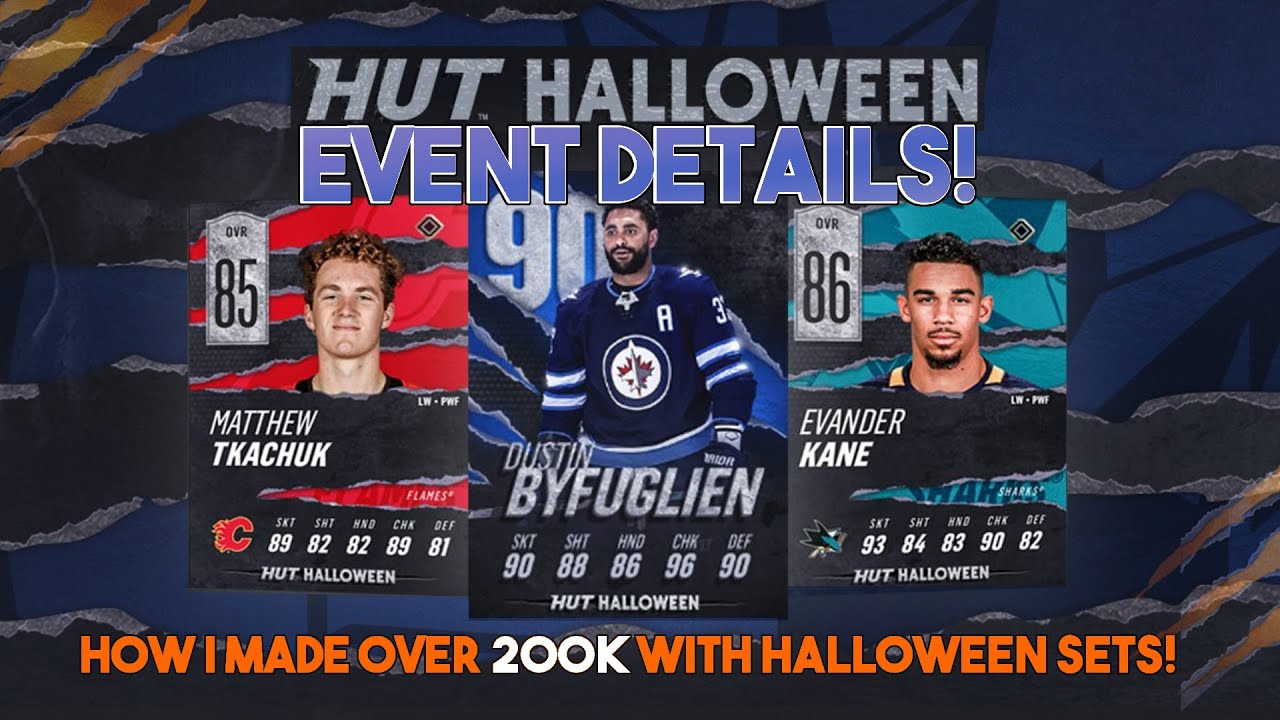 NHL 19 HUT Halloween Event! Find out how I made 200k with this event!