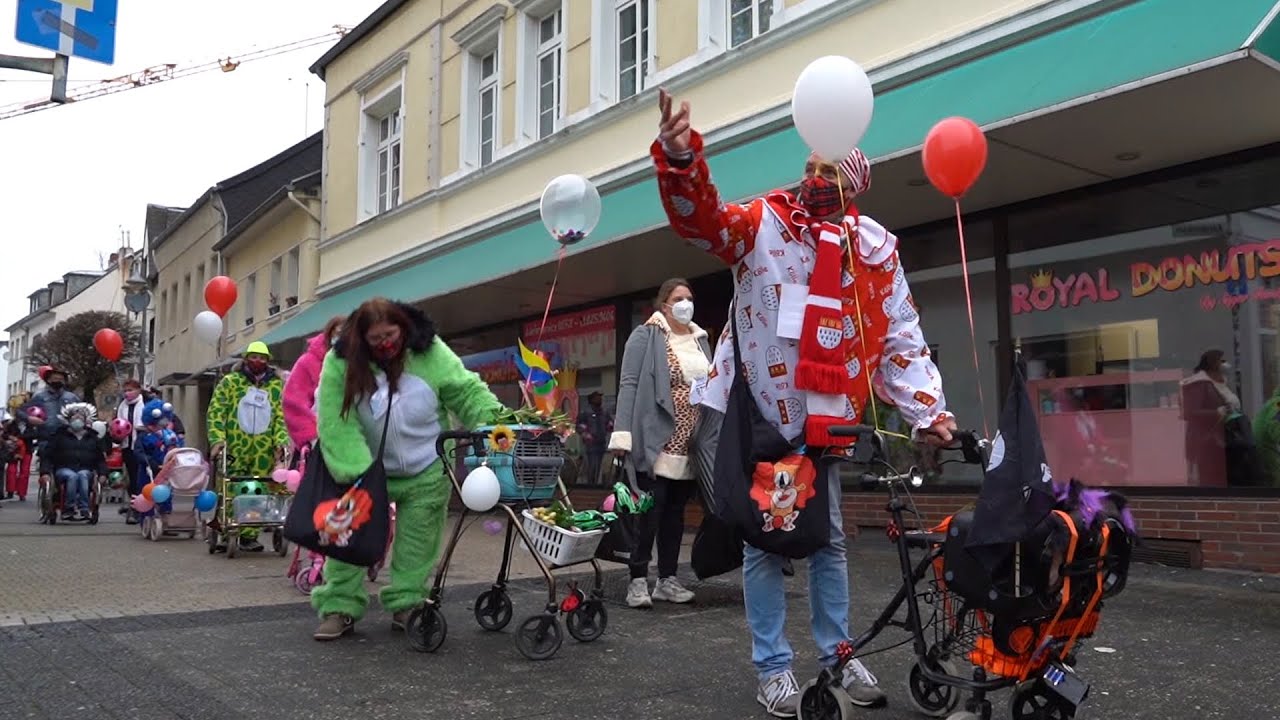 Rosenmontagszug 2021 in Euskirchen