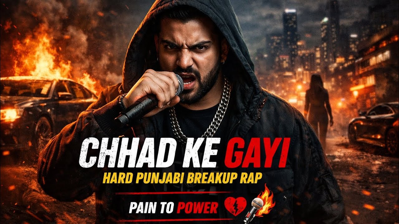 Chhad Ke Gayi | Hard Punjabi Breakup Rap | Pain to Power | Official Lyrics Video 🔥🎤
