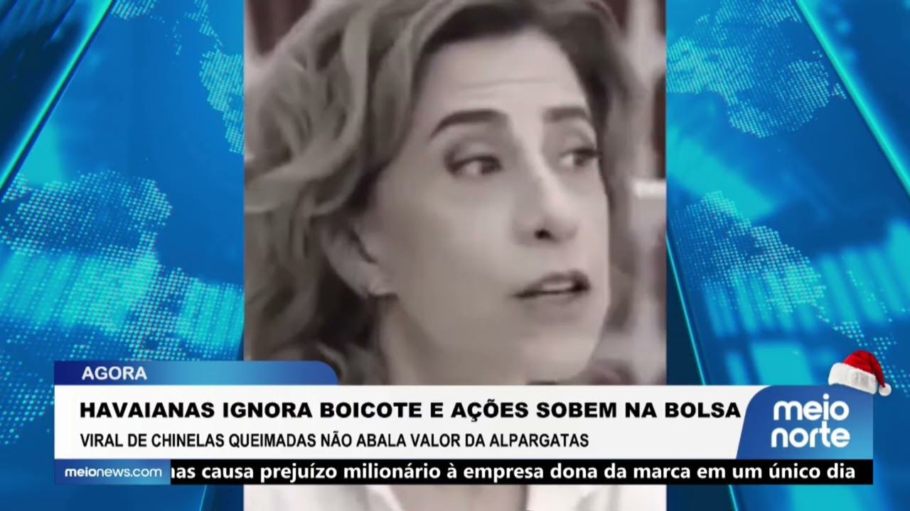 Havaianas ignora boicote e ações sobrem na bolsa; chinelas queimadas não abala valor da marca