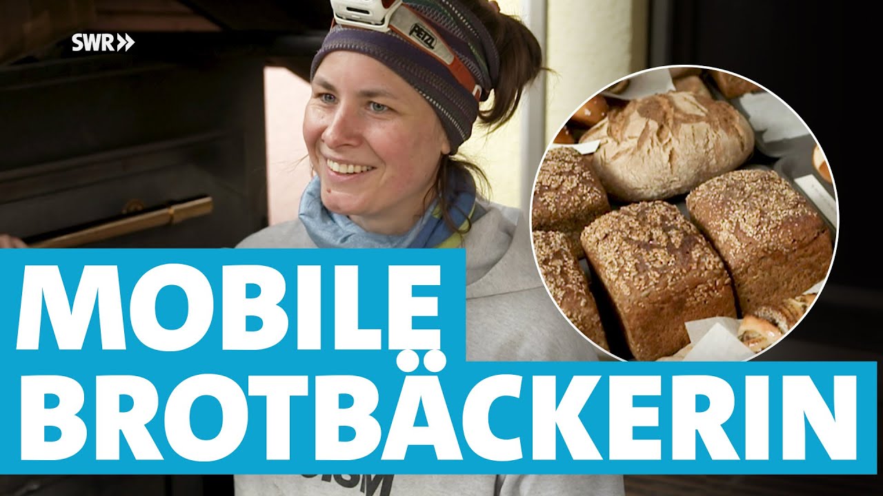 Gutes Brot ist ihre Mission: Die mobile Holzofen-Bäckerin am Donnersberg in der Pfalz