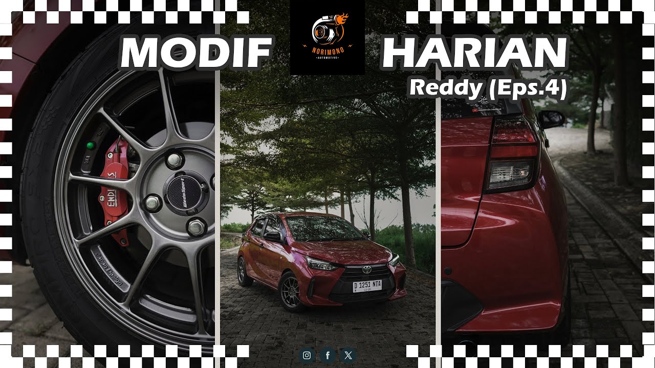 AGYA Modif Harian | Project Reddy (Eps.4) #Agya #Modifikasi