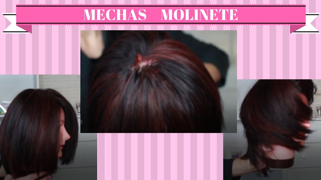 Mechas molinete 💖