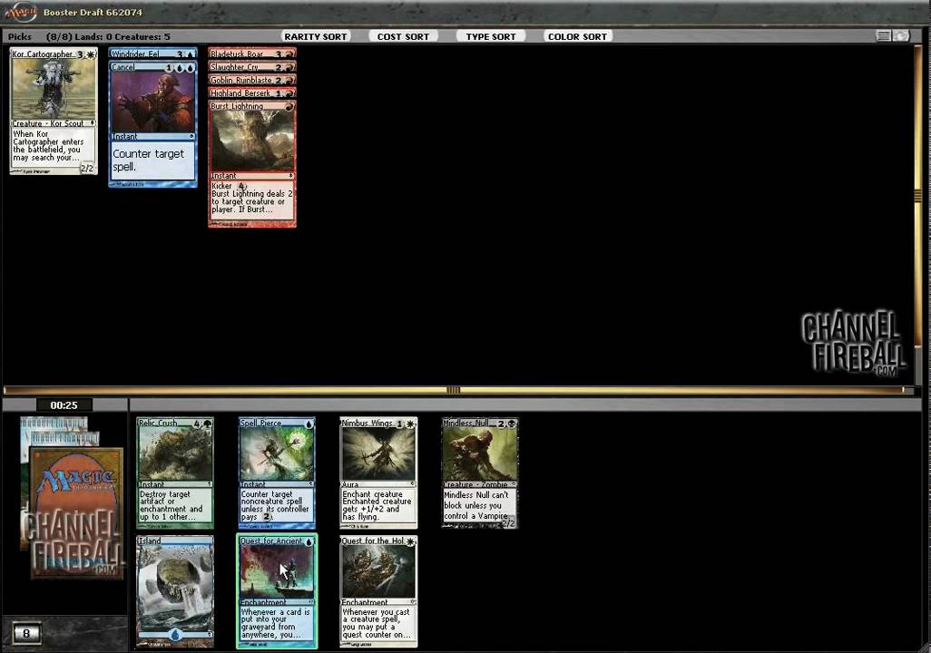 Channel LSV: Zendikar Draft #3 - Drafting Zendikar (Part 1 of 2)
