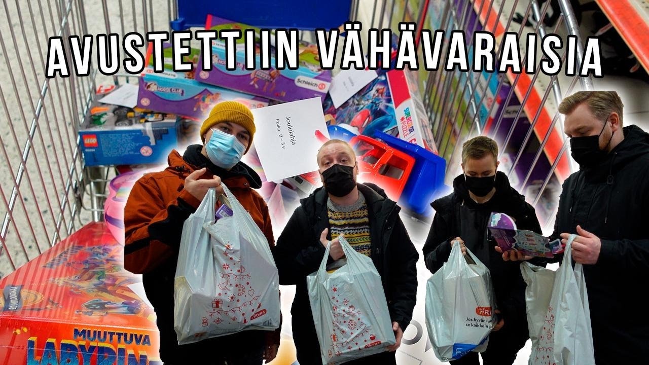 Toteutettiin joulupuukeräyksen KAIKKI lahjatoiveet! 🎅