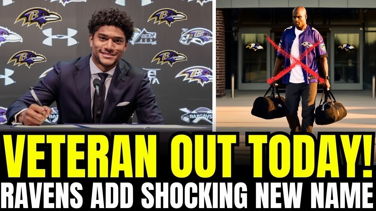 AFTERNOON CHAOS: RAVENS sign SURPRISE name and CUT veteran | Ravens News