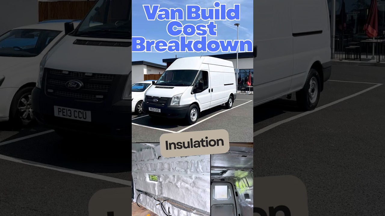 COST BREAKDOWN - INSULATION! #vanlife #vanconversions #diy #fordtransit #vanbuild