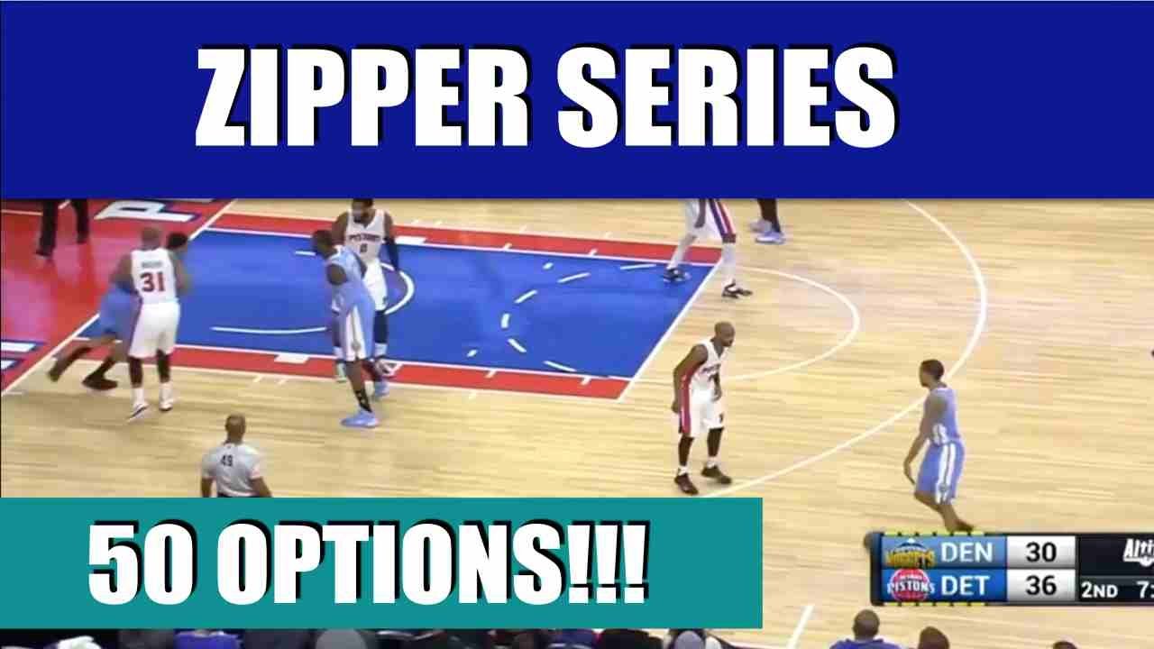 ZIPPER Basketball Plays & Series - 50 Options